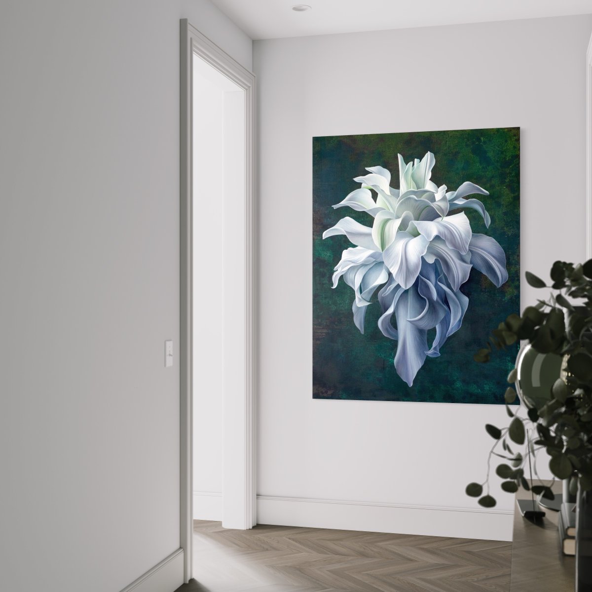 galerietamenaga's tweet photo. 木村佳代子「Dimensional Layer」146x114cm 
何層にも絵具を塗り重ねることで生まれる下地の深い奥行きが、画面に独特の風合いを与え、細密かつ鮮やかに描いたモチーフとの対比をより際立たせる。花の秘めたるエネルギーの盛衰の中に、宇宙、時間、命、死といった普遍的テーマを落とし込み、 https://t.co/bOXi6pltQr
