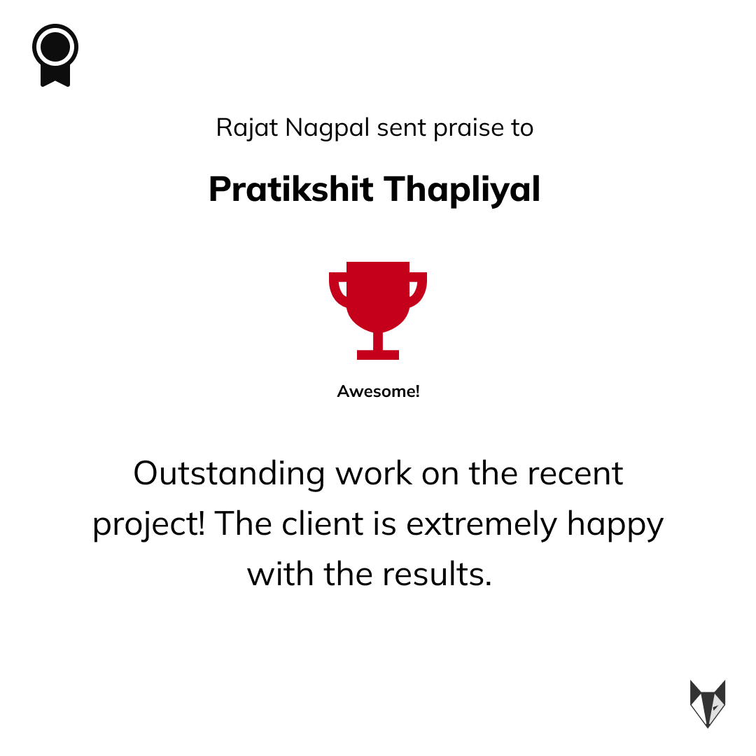 NickelfoxTech's tweet image. To build an optimistic work environment, we created a new platform where appreciation can easily flow between co-workers. Here are a few admirations our people shared. 

#MondayMotivation #TeamWorkMakesDreamWork