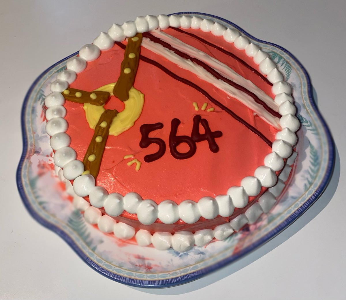 ゴールドシップ「ゴルシちゃんお誕生日おめでとうケーキ作った〜 #ゴールドシップ誕生祭2023 」|ちる子のイラスト
