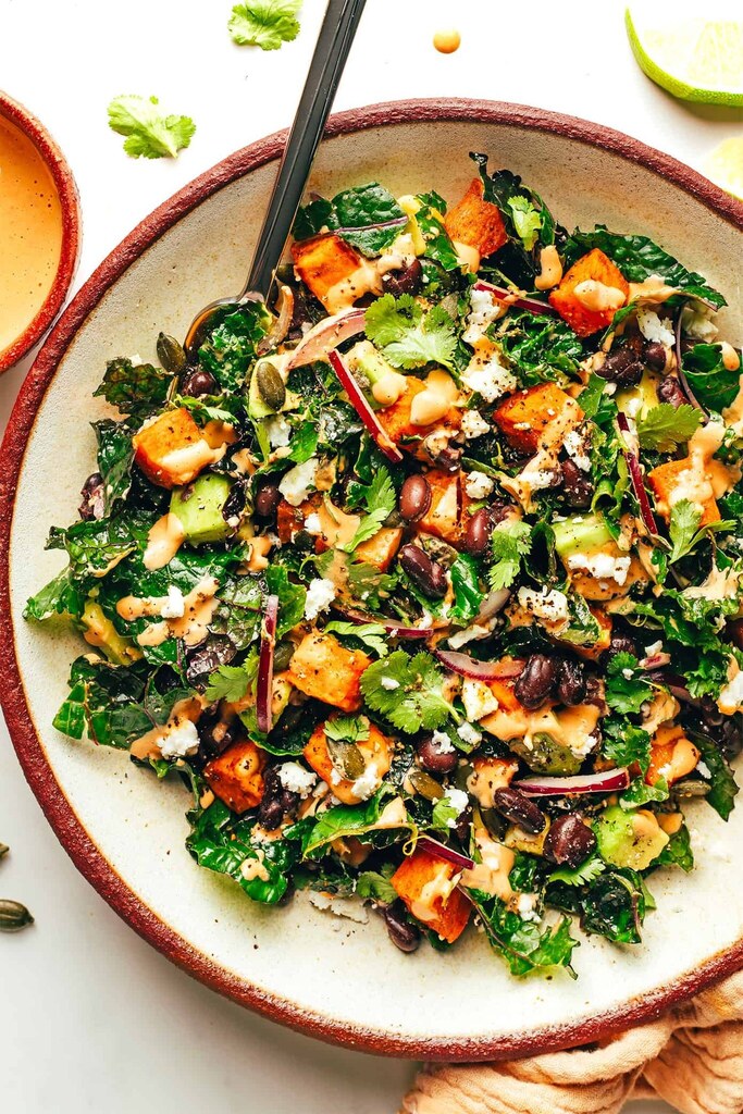 foodrecipevid's tweet photo. Sweet Potato Avocado Kale Salad with Chipotle Tahini Dressing

#foodie #foodphotography #foodstagram #foodlover

#recipeofthedaye #recipeshare #recipeshare #recipeideas #cookingwithlove #cookingathome #cookingtips #cookingvideos

#foodie #foodphotography #foodstagram #foodlover… https://t.co/NiJs8f5YKb