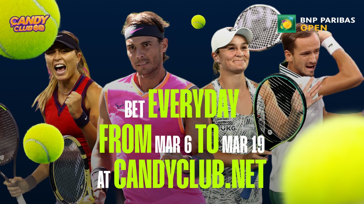 Indian Wells Masters is about to go down🎾 

It's 2 weeks of beautiful world-class tennis in Cali! The Qualifiers start tonight👀  

BET everyday now👉:  buff.ly/3EvKq9r