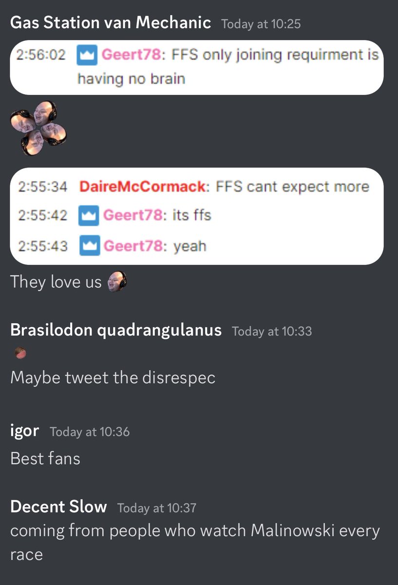 Best fans #disrespec