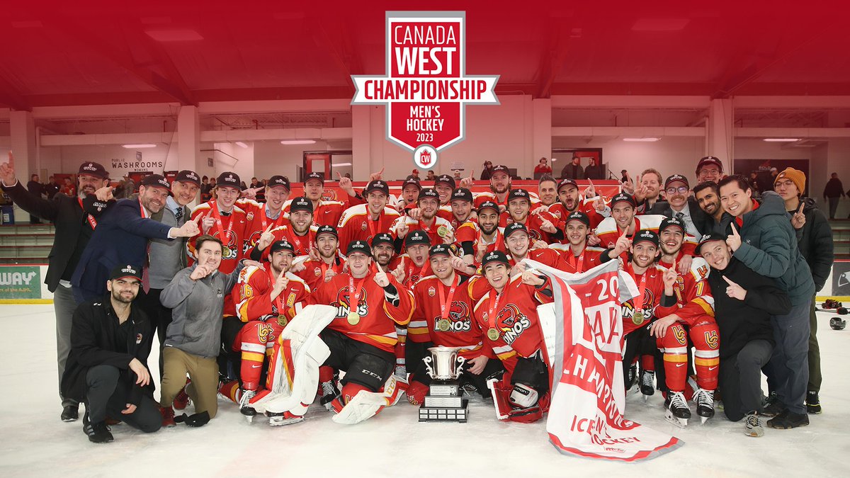 🏆 Announcing your 2022-23 Canada West Men’s Hockey Champions, the Calgary Dinos!

👉 canadawest.org/news/2023/3/6/…