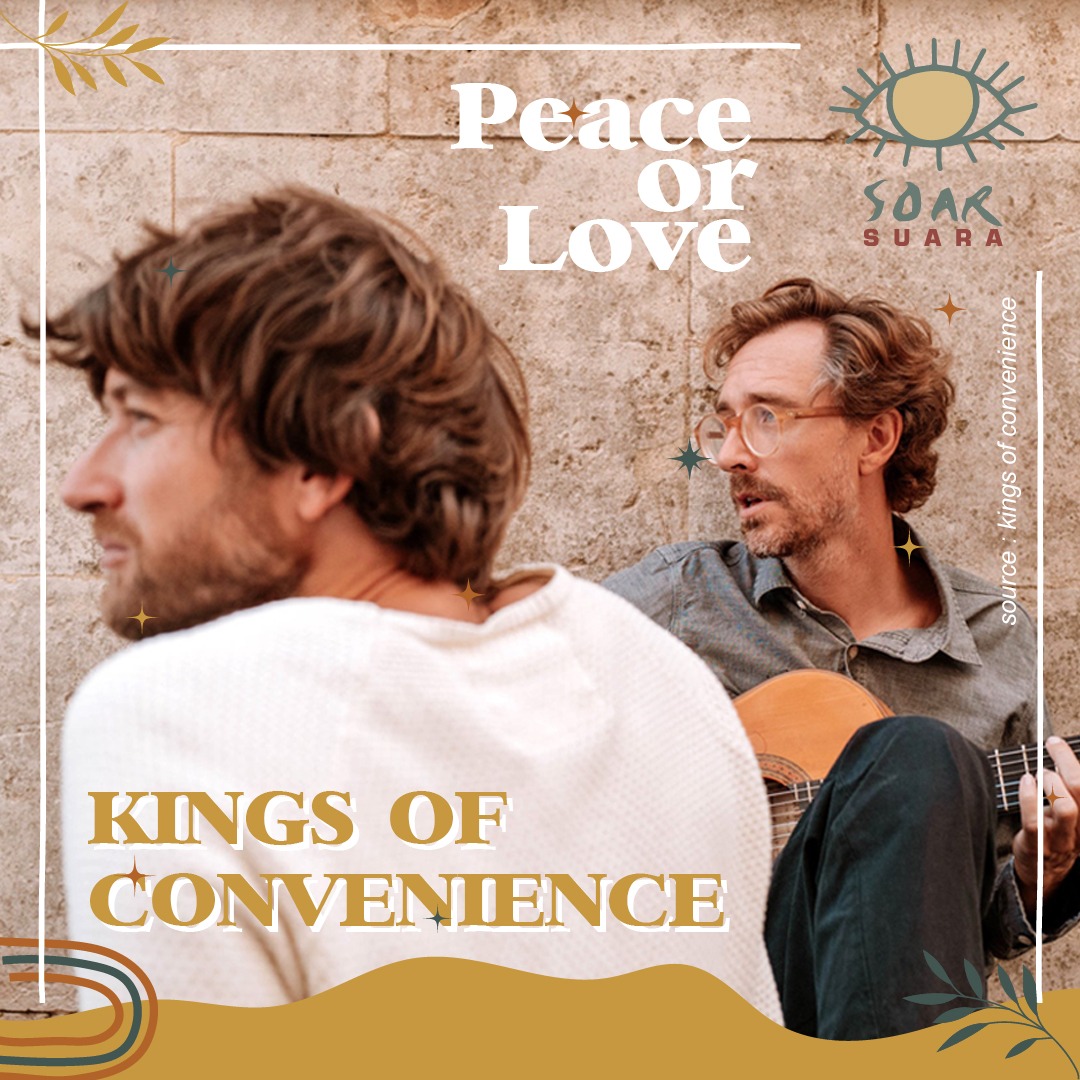 SOARsuara's tweet photo. Kings of Convenience akan menyapa para penggemarnya di The Ritz-Carlton, Pacific Place, Jakarta pada 9 Maret 2023.

#soarsuara #kingsofconvenience #infokonser #infomusik #inforeleasan #musikindonesia #musikindie #bandindie #indiedance #livekonser #indiedancemusic #konser https://t.co/03BGM9CxP1