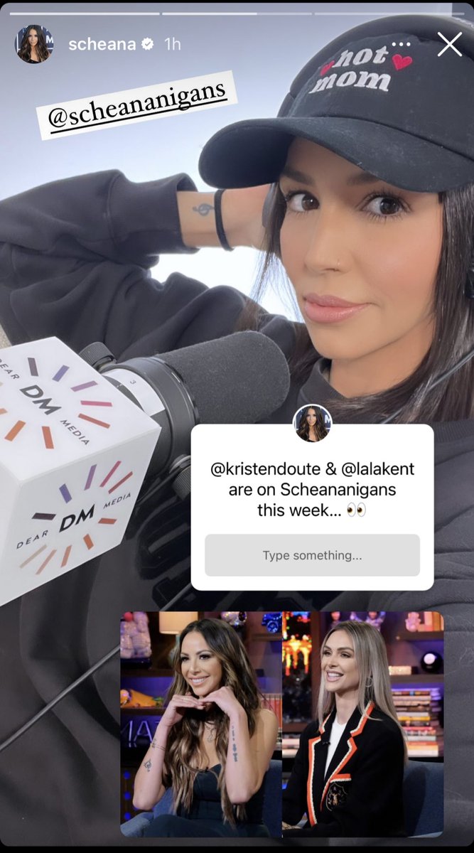 bbumfuzzlee's tweet photo. Scheana announced she will be having Kristen Doute &amp; LaLa Kent on this weeks episode of “Scheananigians”. Whose ready? 🔥 #PumpRules #VanderpumpRules https://t.co/gYijljeXWw