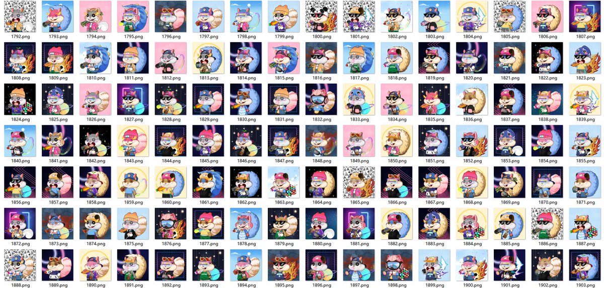 In 7 days, Chipmunk Man will build their digital forest.

If you don't have WL yet, join this link

subber.xyz/chipmunk-man/g…