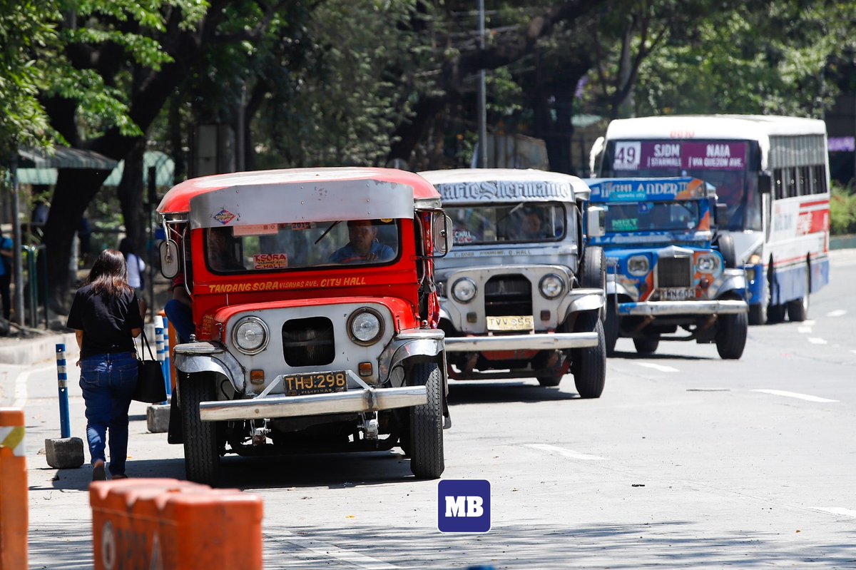 manilabulletin's tweet photo. Despite the nationwide jeepney strike launched by several transport groups, some jeepney drivers at Visayas Ave continue their operations on Monday, Mar. 6. 

(📷Noel B. Pabalate | Manila Bulletin) https://t.co/ZIm9e5eepu