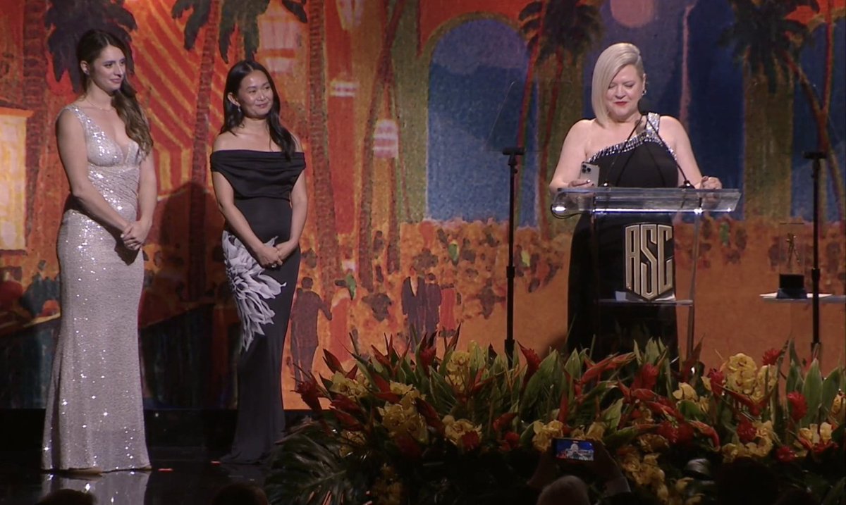 "This is for all of the women who will win this award after me" - Mandy Walker on her history-making ASC award #ASCawards