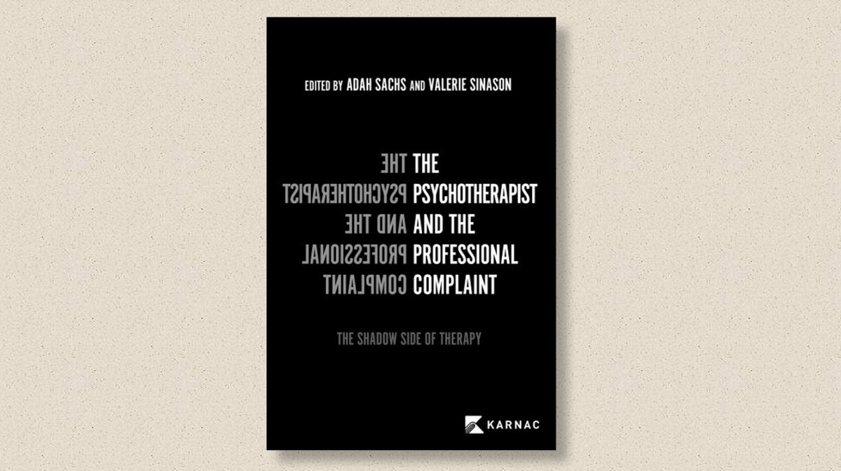 ConferBooks's tweet photo. Invites us to think and speak on the controversial subject of complaints, supporting patients, therapists and policymakers alike.
Read more: https://t.co/5tcvyoh2ff 
#psychotherapy #therapy #mentalhealth #socialwork #counselling https://t.co/a3uU5Qp0qS