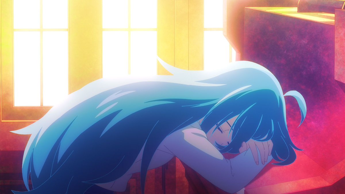 Crunchyroll's tweet photo. Good Night😴 (via Vivy -Fluorite Eye's Song-) https://t.co/9o8zAUQ0zH