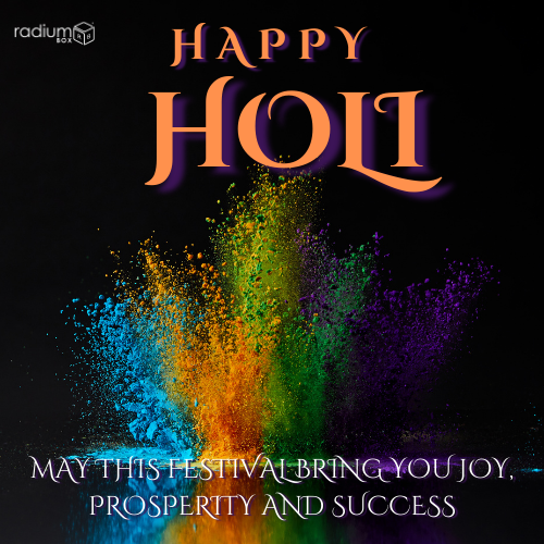 Radium_Box's tweet photo. May the colors of Holi fill your lives with happiness, prosperity, and success.

#radiumbox #happyholi #holi https://t.co/pg95N1FOX6