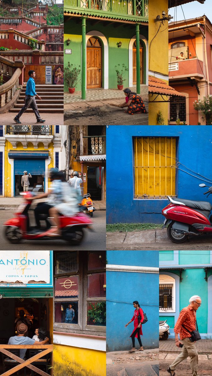 Colourful Streets of Goa 🙌
.
#goa #streetsofindia