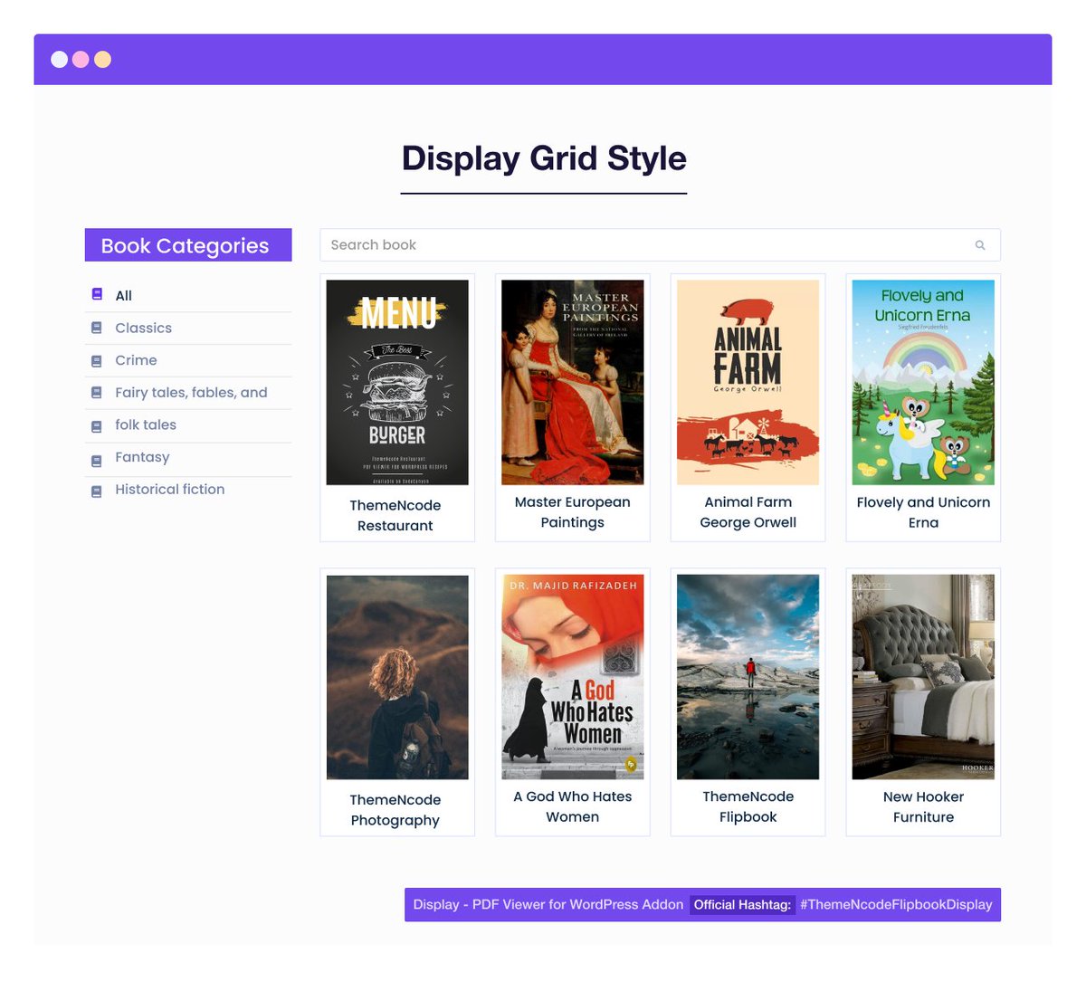 ThemeNcode's tweet photo. PDFWordPress: Need to display PDFs on your WordPress site? 
Get this awesome Display Flipbook Addon now! 
#ThemeNcodeFlipbookDisplay

https://t.co/BY951XRNJu

#ThemeNcodeFlipbook #WordPress #PDFs #PDF #plugin https://t.co/CYX4smCU9l