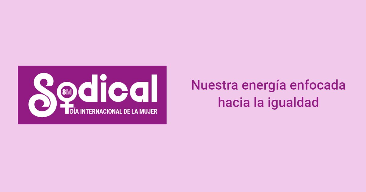 SedicalSA's tweet photo. Sedical, comprometida con una igualdad real y efectiva. https://t.co/aT2eEDa0jQ
