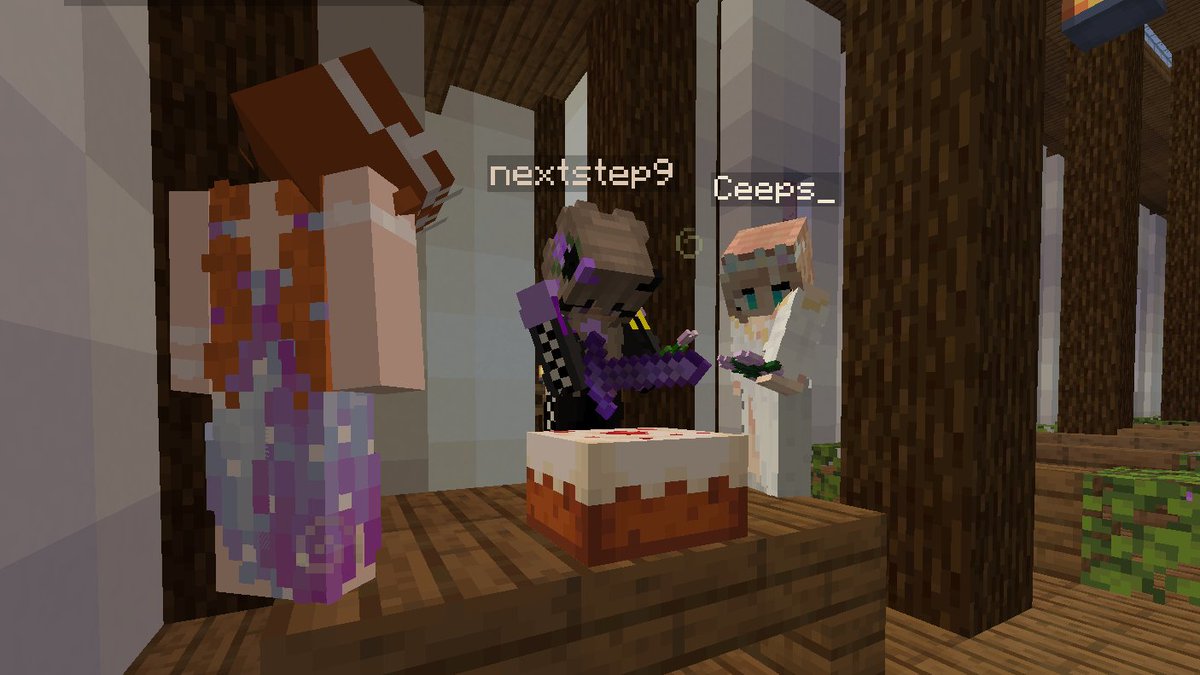 OceanaSMP's tweet photo. ๐The Wedding๐
๐ #Minecraft #Minecraftbuilds #MinecraftWedding #LGBTQ ๐ณ๏ธโ๐ #MinecraftStreamers #MinecraftSMP #MinecraftServer #Twitch #TwitchStreamers ๐ https://t.co/zakrJrmJkh
