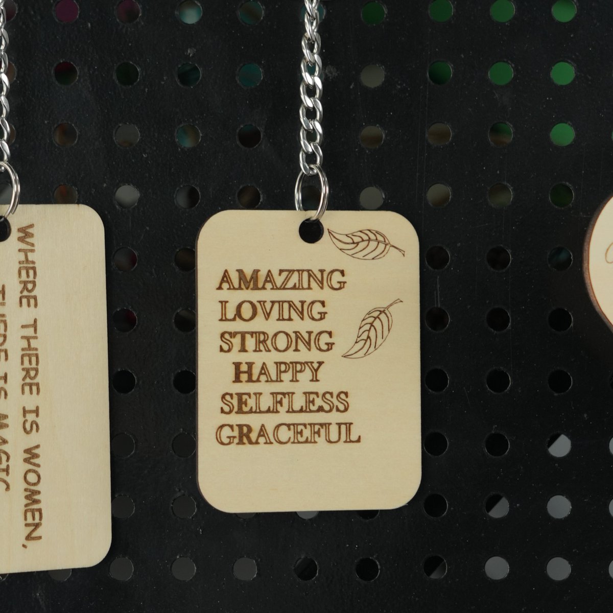 SculpfunTech's tweet photo. With limitless design possibilities from the super simple to the ultra-complex, laser cut key chains are a great way to show someone you care with something as beautiful as they are on ๐ฉโ๐ฆฐ Women's Day.๐ฅฐ๐
#sculpfunDIY #giftmaking #womensday #happywomensday #lasercutter https://t.co/vGVo4pwKIb