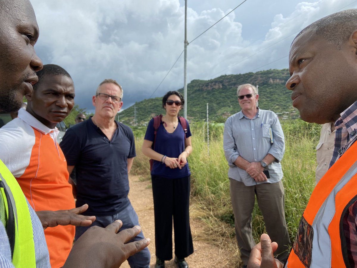 KfW_Maputo's tweet photo. Bringing #energysecurity to #Mozambique: A KfW team went to the field recently with 🇲🇿’s utility #EDM to discuss how to strengthen the grid and improve energy supply in Tete province 🔌 https://t.co/yvGHuDN22s