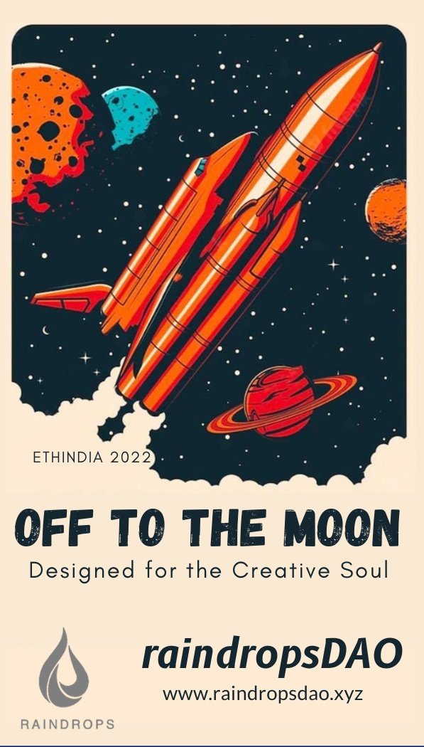 #NFT designed by RaindropsDAO @RaindropsDao during EthIndia <a href="/ETHIndiaco/">ETHIndia</a>
Powered by Tokenize @tokenizeso

#nftcollector #nftcollectorclub #NFTCommunity #NFTartist #tokenizeit #raindropsDAO <a href="/bernarddsa/">Bernard D'sa</a> @0xraindrops <a href="/0xvikas7/">Vikas.eth</a> <a href="/0xSaurav/">Saurav Raaj</a>