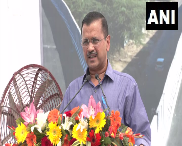 ANI's tweet photo. Delhi | Raids going on members of opposition (Rabri Devi) is humiliating...This is becoming a trend in states governed by the opposition, to halt their working. They use ED, CBI & Governor to trouble them...Nation can only move forward when everyone works together: CM Arvind Kejriwal