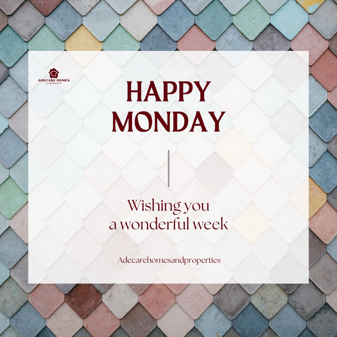 AdecareHomes's tweet image. Happy New Week Everyone.

#seyi #dino #nurse #obaoflagos #willsmith #roofing
#interiordecor