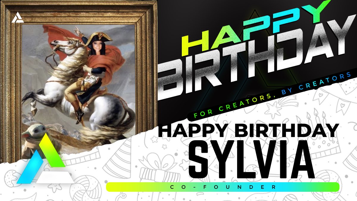 AmplifiedIM's tweet photo. Happy birthday to our fearless leader, @SylviaReneeLand ! 🫡

Found this picture in the Museum of Absolute GOATs. We hope you have a wonderful day, boss lady! We love you. 🥹❤️

#HappyBirthday #AMPd https://t.co/scvZitpUjH