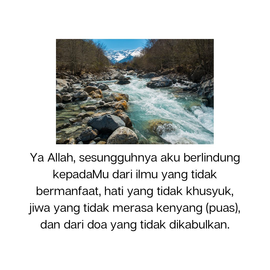 krismahstri's tweet photo. اللَّهُمَّ إِنِّي أَعُوذُ بِكَ مِنْ عِلْمٍ لَا يَنْفَعُ، وَمِنْ قَلْبٍ لَا يَخْشَعُ، وَمِنْ نَفْسٍ لَا تَشْبَعُ، وَمِنْ دُعَاءٍ لَا يُسْمَعُ https://t.co/3kR1CIAMX7