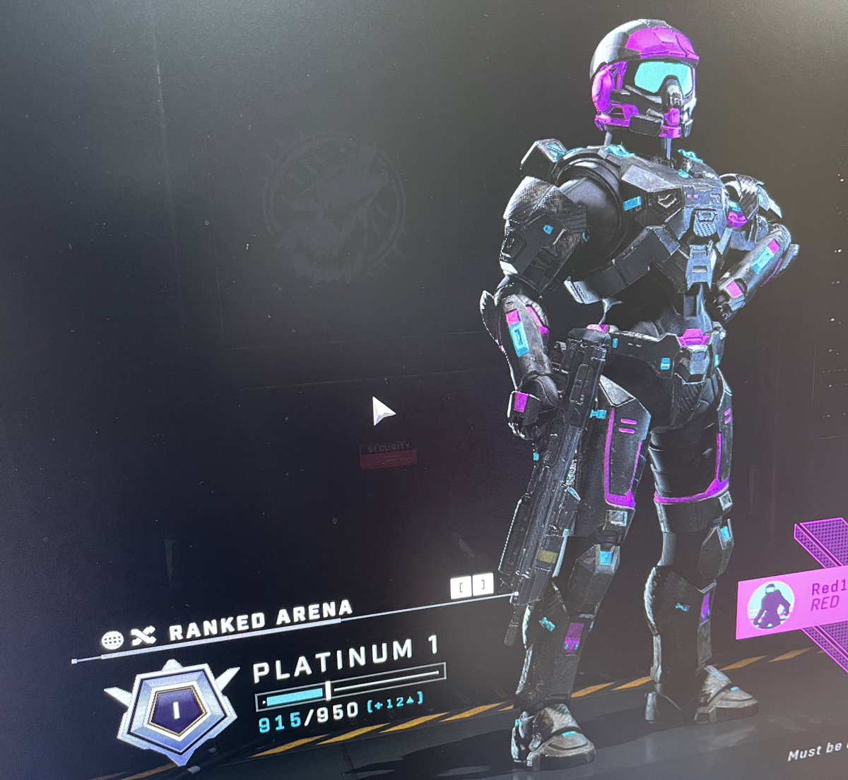 Your girl just made platinum 😇 #HaloInfinite