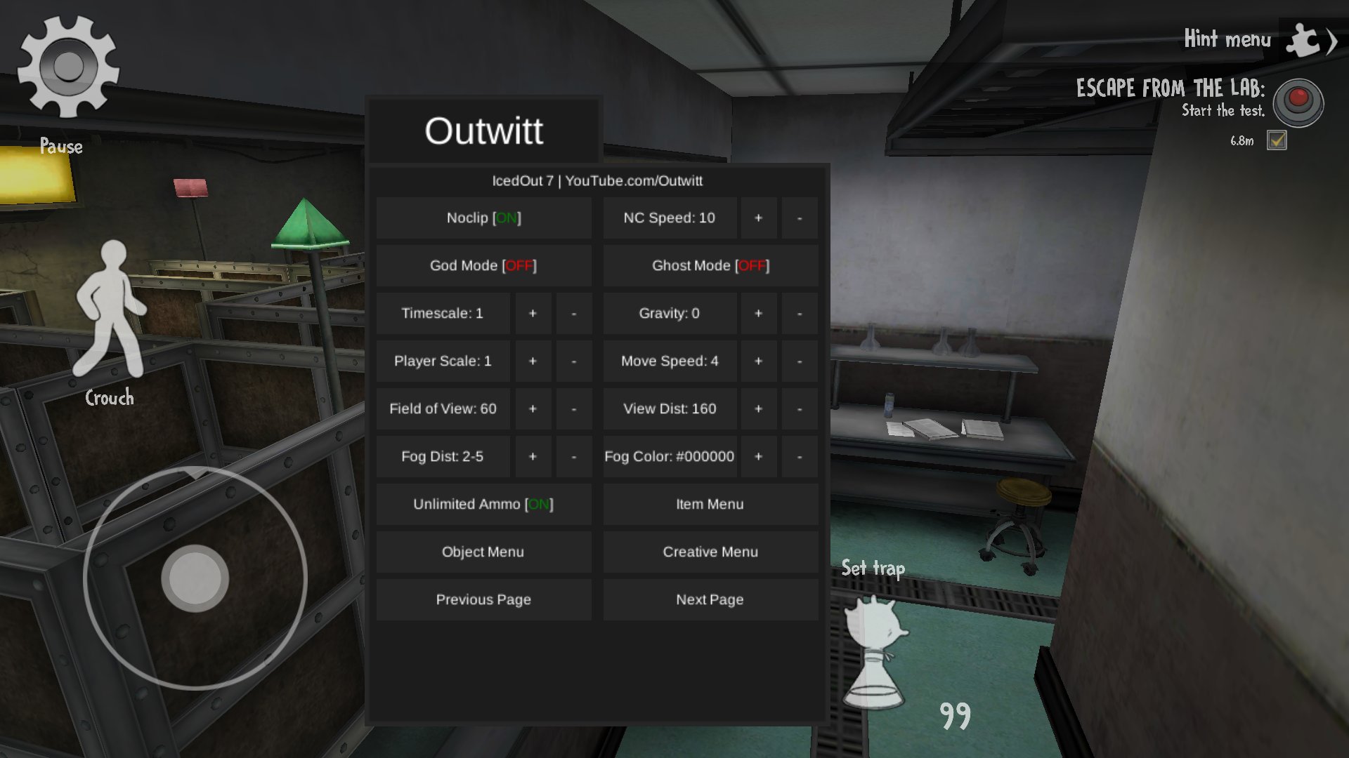 Granny Outwitt Mod Menu 