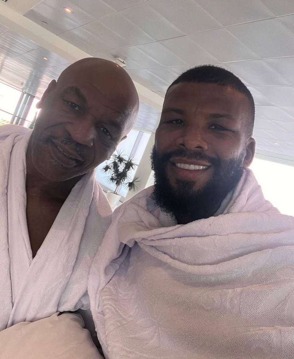 Culture Of Islam on Twitter "🕋 IMAGES Mike Tyson et Badou Jack étaient les invités d’Allah."