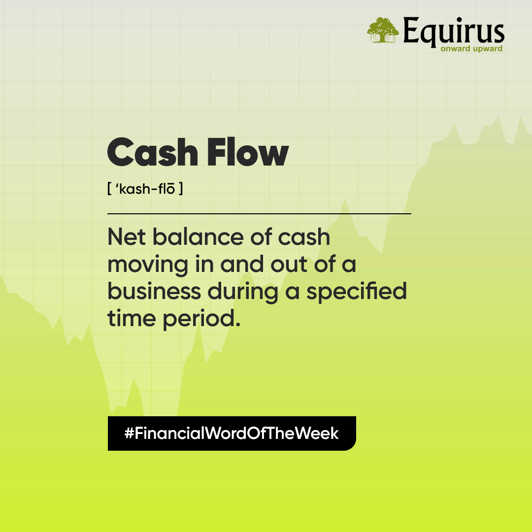 equirusgroup's tweet photo. #FinancialWordOfTheWeek
Excellent Free #CashFlow generation capabilities gets everyone interested in a stock. Are the stocks in your #portfolio cash-flow positive?
Talk to our experts to rebalance your portfolio.
📩: wealth@equiruswealth.com
📲: 07069030305
#Equirus #Cash https://t.co/uwZgkgXxKy