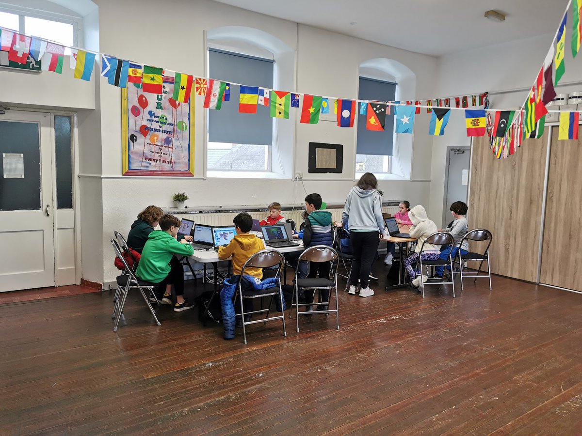 CoderdojoKells's tweet image. CoderDojo Kells ninjas worked on Emoji 😀😁 themed animations in #Scratch and #Python with many of them presenting their great work to the group.
We're looking forward to seeing what is created this Saturday.
#NinjasAreRockStars #TechnologyExplorer #EndlessPossibilities