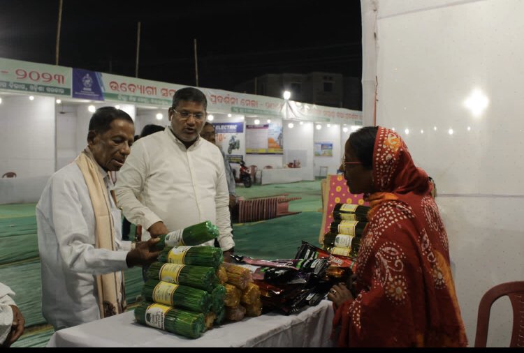 Attended Entreprenuer Week and Exhibition 2023 in Balasore along with Hon’ble MLA Balasore <a href="/SwarupDas_Bls/">Swarup Kumar Das</a> . Very enthusiastic participants.