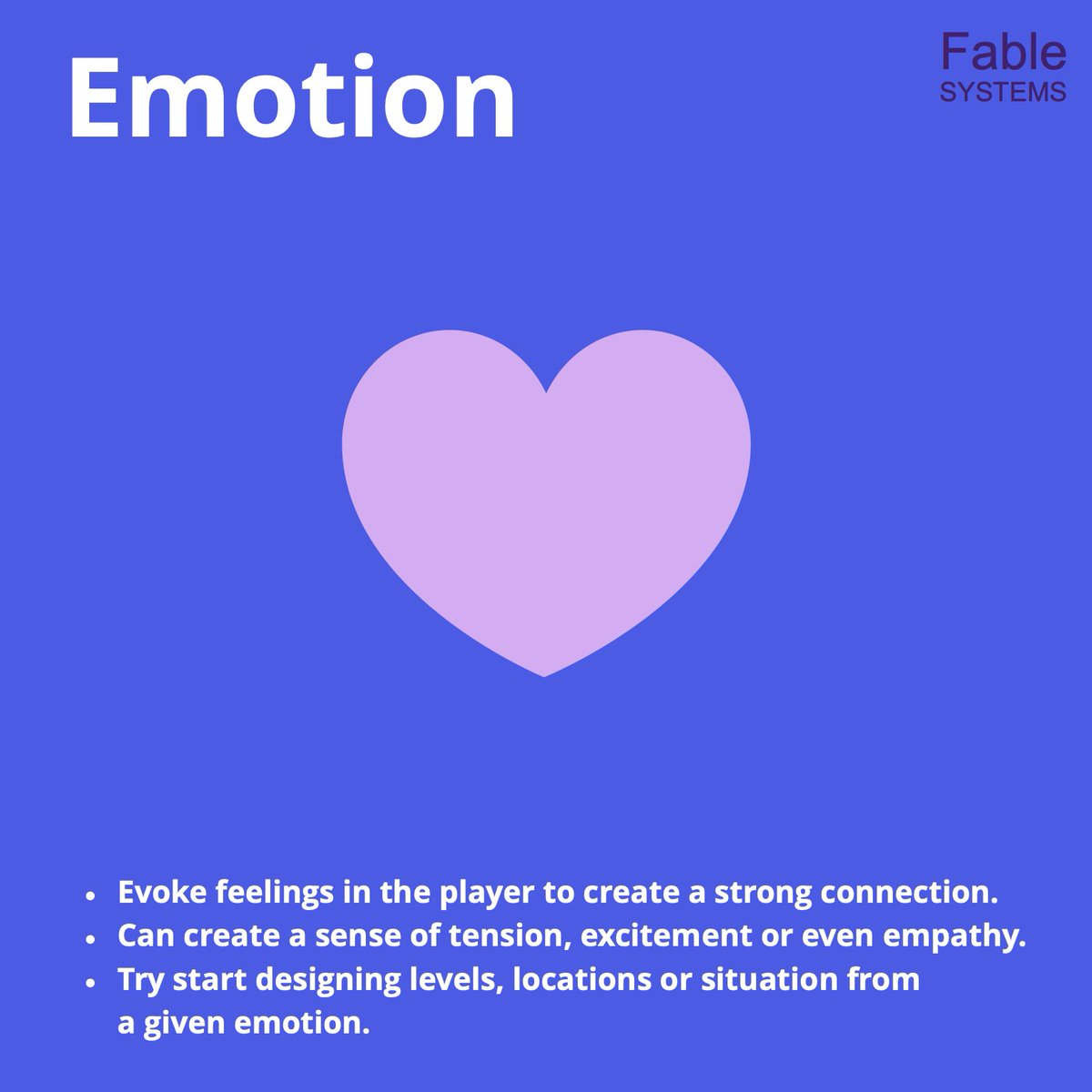 Wrote a post on our 10 favorite experience pillars for making games. What are yours? fable.systems/tales/blog-pos…

#designthinking
#gamedev 
#lostintransit