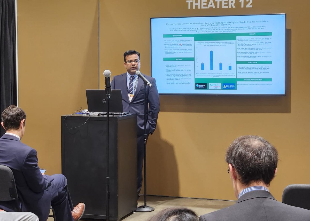 Dhiran_Verghese's tweet photo. Had an amazing time at #ACC2023 #Day2 presenting our work from #MESA and #MiamiHeartStudy. Grateful to have such excellent mentors 

@NCH_Heart
@HarborUCLA @RCubedduMD @md_viviana @BudoffMd @malbag1 @PU84 @lauramullerMD @sierrajuangui @DonmehlhornDO @SankalpPatelDO https://t.co/k3VGEz4hKR