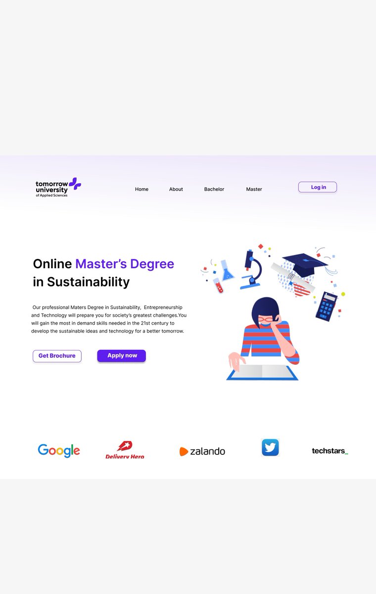 GoelRidima's tweet image. Landing Page for a College website 
Day 03
#UIchallenge