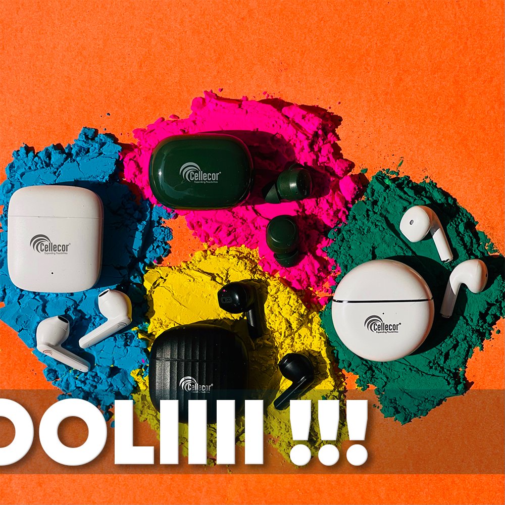 cellecorgadgets's tweet photo. Holi Discount is now ON. Get Cellecor BroPods, Waterproof Earbuds With 25 Hours of Playtime, Automatic Pairing, and ENC at 80% off. 

Shop Now: https://t.co/2NQuwhxc9v

#TWS #smartwatch #movethatmatters #earphones #beatthatmatters #holideals https://t.co/snXBmmsirf