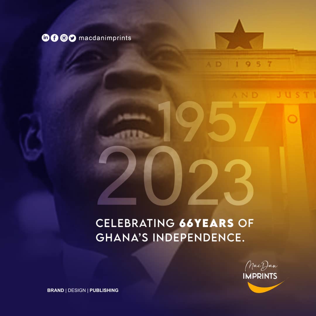 ImprintsMacdan's tweet photo. As we pay homage to our forbearers today, we pledge to do our part to continue to make our country great and strong. 
Go Ghana!🇬🇭

#GhanaAt66
#HappyIndependenceDay
#Y3nAraYasaaseNi https://t.co/lIGAnnxfgC