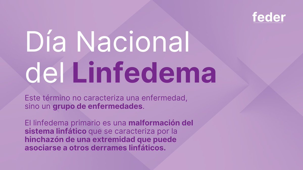 ¡Buenos días! ☀️ Hoy, 06 de marzo, conmemoramos el Día Nacional del #Linfedema 🍀

Si quieres descubrir más sobre estas patologías, haz click en este enlace 👇

🔗orpha.net/consor/cgi-bin…