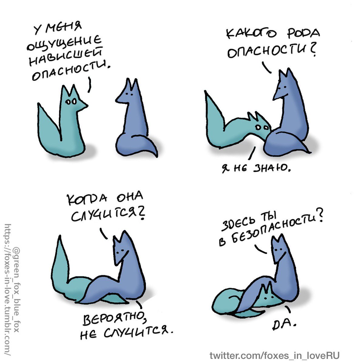 Влюбленные лисы (@foxes_in_loveru) on Twitter photo 