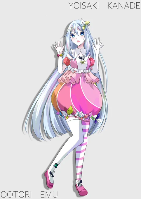 に色んな衣装を着せたい〜ワンダーランズ×ショータイム 鳳えむ〜  #Prsk_FA  #イラスト  #宵崎奏 