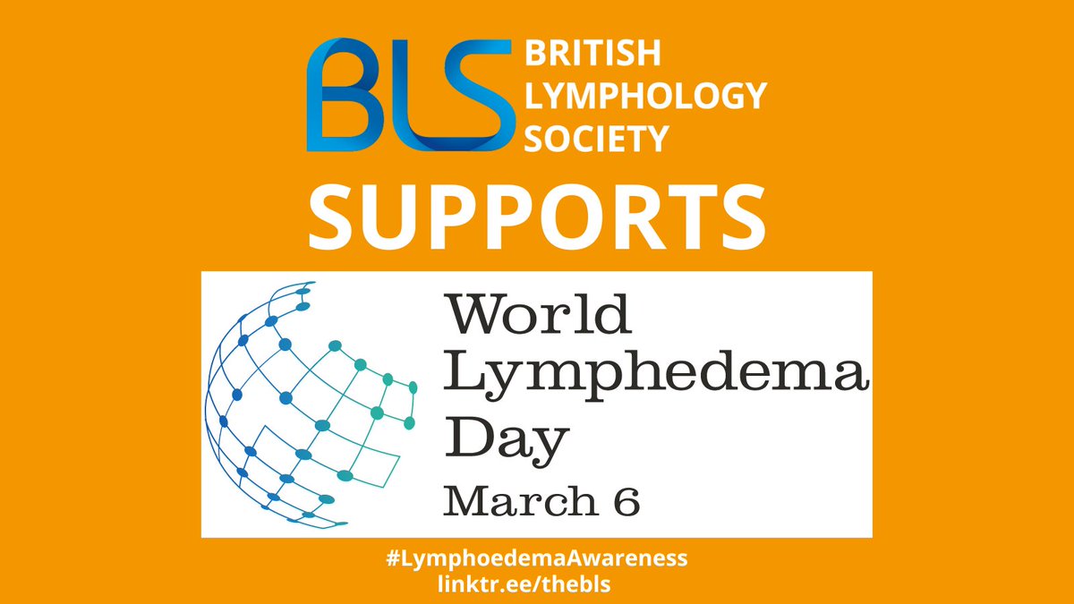 Happy World Lymphedema Day!
Raising awareness that lymphoedema is a global, under-recognised, under-treated chronic condition.

<a href="/LymphaticNet/">LE&RN</a> <a href="/canadalymph/">canadalymph.ca</a>