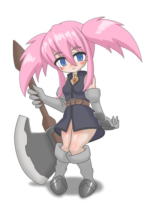 プレセア嬢
ようじょがおっきい武器持ってるのは良さしかない 