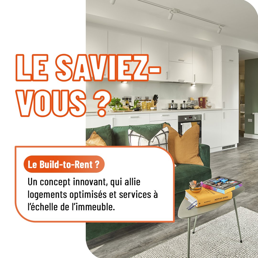 Un logement équipé et connecté, qui allie sobriété énergétique, confort et espaces partagés, ça vous tente ? 😎 
C’est ce que propose #Neoz, le 1er concept de #logement Build-To-Rent en France, développé par notre filiale <a href="/Linkcity/">Linkcity</a> !