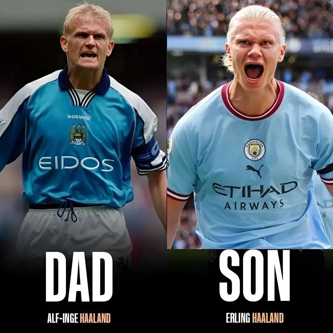 figxres's tweet image. Footballers whose sons are following their footsteps, A thread 

1. Alf/Erling Haaland