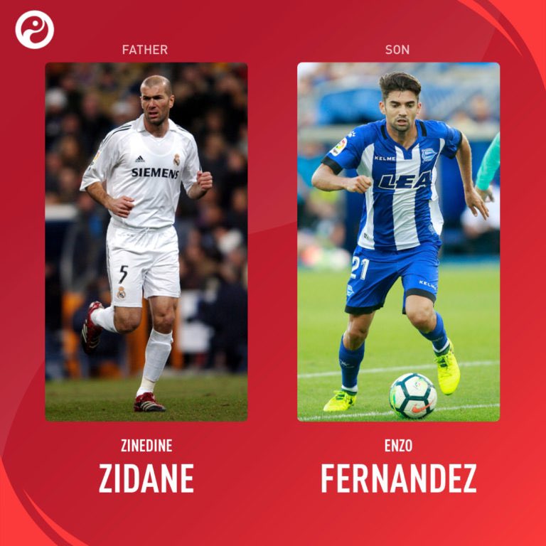 13. Zinedine/Enzo Fernandez