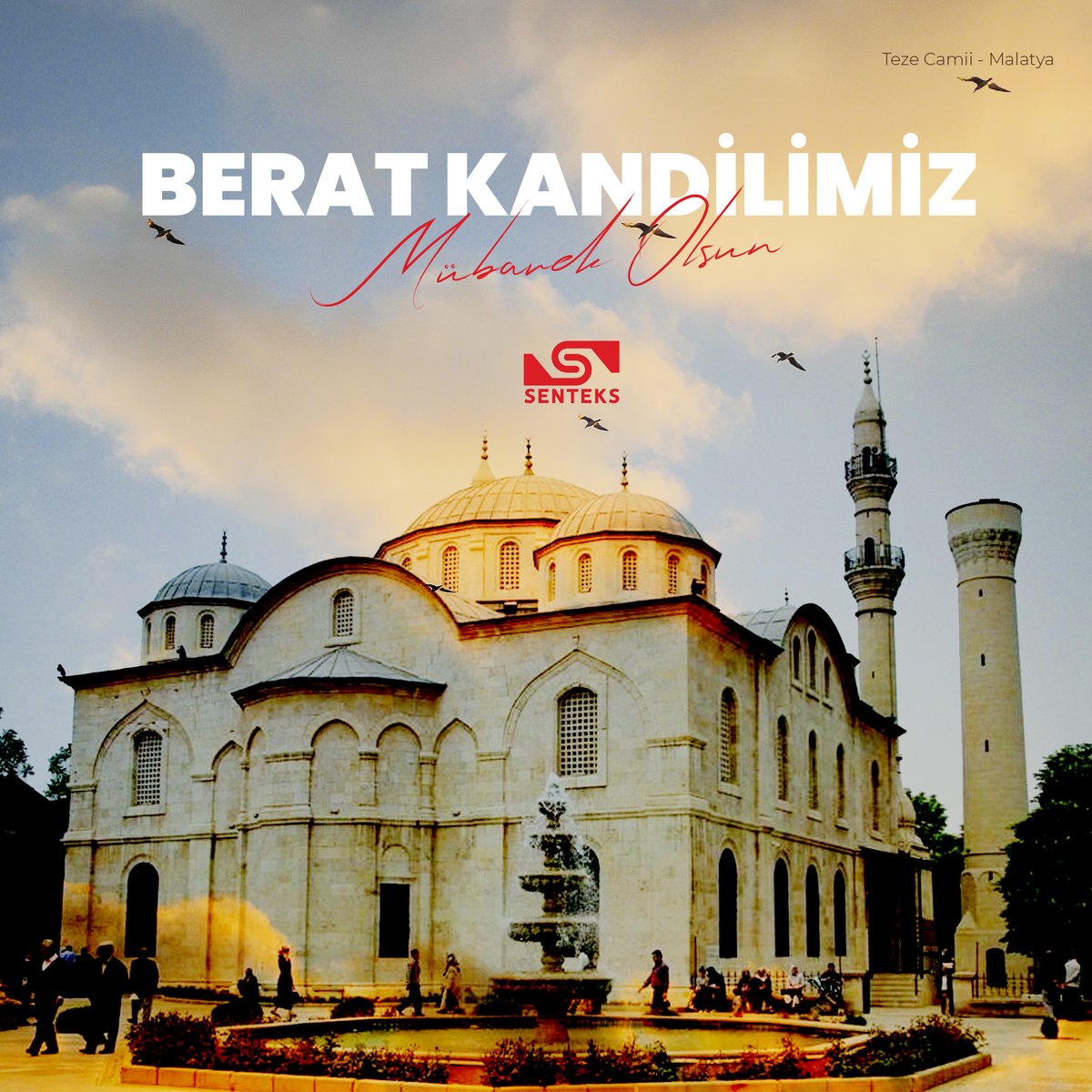 Berat kandiliniz mübarek olsun
Senteks Tekstil

#beratkandili #kandili #senteks #tekstil
#foto #deprem #tezecamii #malatya