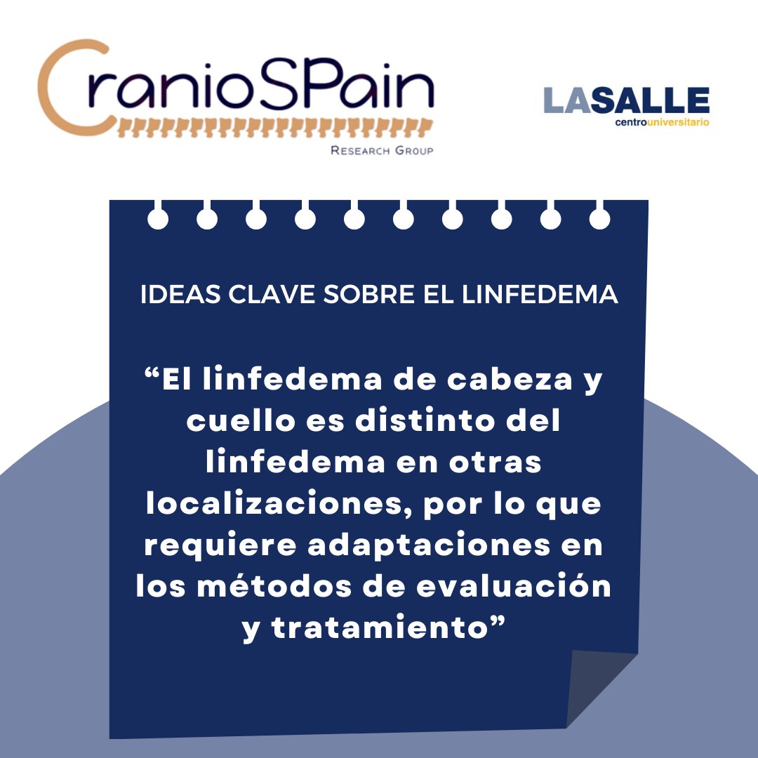 CranioSPain's tweet photo. #IdeasClave para el manejo del #linfedema en pacientes con #cancer de cabeza y cuello
#headneckcancer https://t.co/KtyJUYl37B