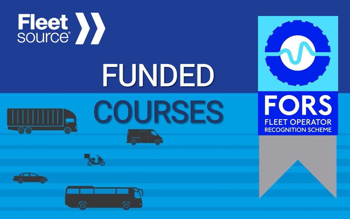 Spaces are now extremely limited for funded <a href="/FORS_online/">FORS</a> courses, including Low City and Safe Urban Driving.

To take advantage of these FREE FORS places, then please follow the link below:

fleetsource.co.uk/open-courses/