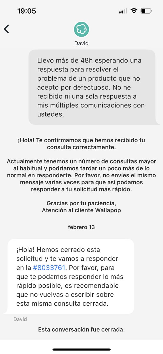 maikeloto's tweet photo. @wallapop me explican este correo? No he recibido noticias suyas en el último mes. Espero esa notificación. https://t.co/YcpOLg5FfQ