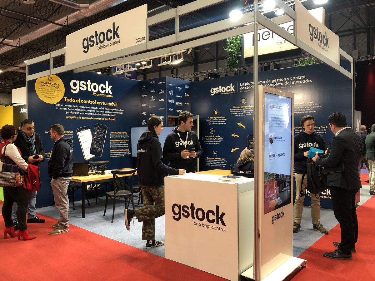 GStock_es's tweet photo. ¡Ya estamos en #HIP2023! Ven a visitarnos en nuestro stand (3C340 – Pabellón 3) y conoce todas nuestras novedades.

#ControlTeam #SomosGstock #Gstock10Años #LíderesGraciasaTi #CrecemosJuntos #UnlimitedPassion #GstockenHIP #hostelería #horeca #restaurantes #hoteles #bares https://t.co/SoQbMcH6OC